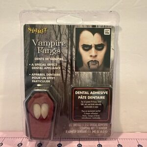 Spirit of Halloween Realistic Vampire Fangs Tone Special Effects Teeth